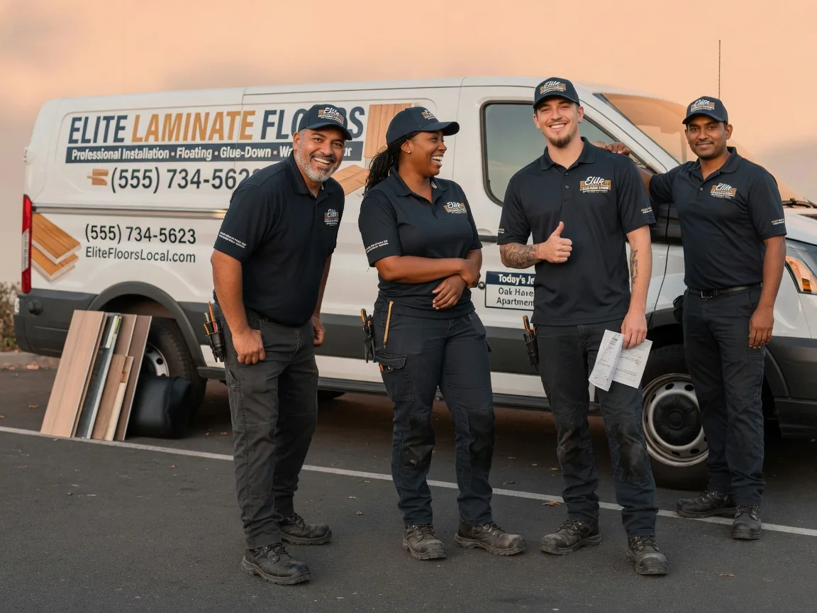 Laminate flooring installation company in Roland, OK